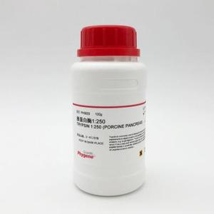 PH9033 | 胰蛋白酶1:250 / Trypsin 1:250 (Porcine Pancreas) 250.N.F.U/mg
